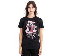 The Nightmare Before Christmas Valentine's Day Misfit Love Ladies T Shirt, Black, Large