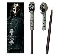 The Noble Collection France Harry Potter - Death Eater (Skull) Wand Pen & Bookmark