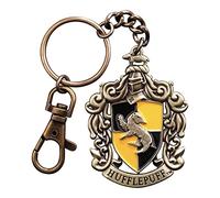 The Noble Collection Hufflepuff Crest Schlüsselbund NN7677, gold, gelb, schwarz