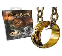 The Noble Collection Herr der Ringe Der Eine Ring (vergoldet), Kunststoff