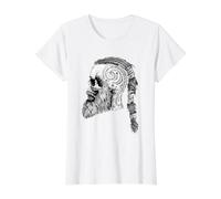 The Nordic Countries & Norse Viking Mythology Gift Preisgünstiges Grafik-T-Shirt, Damen, Weiß, S