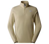 The North Face - 100 Glacier 1/4 Zip - Fleecepullover, Gr. XS, beige (ZionOrange/ConcreteGrey)