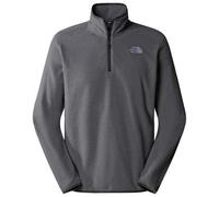 The North Face - 100 Glacier 1/4 Zip - Fleecepullover, Gr. XS, grau (TNFMediumGreyHeather/Black)