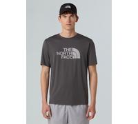 The North Face - 24/7 Short Sleeves Easy Anthracite Grey - T-Shirt - Grau - L - 100% Polyester,Jersey Grau L