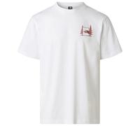 The North Face T-Shirt Camping Relaxed Graphic Kurzarm Weiß Gr. L
