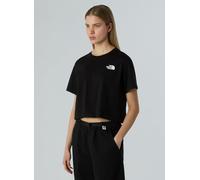 The North Face® - Cropped Simple Dome T-Shirt Damen schwarz