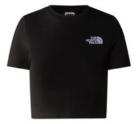 The North Face Damen Crop T-Shirt (Größe L, schwarz)