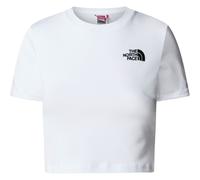 The North Face Damen Crop T-Shirt (Größe L, weiss)