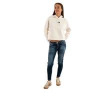 The North Face Damen Essential Kapuzenpullover, White Dune, L