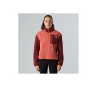The North Face Women's Yumiori 1/4 Zip Mars Dust/Sumac/Solar Flare XL