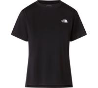 Funktionsshirt THE NORTH FACE "W FLEX SHORT SLEEVES REG TEE", Damen, Gr. L, schwarz (tnf schwarz), Obermaterial: 100% Polyester, Shirts Funktionsshirt, sportlicher Stil, kurze Ärmel, schnell trocknend