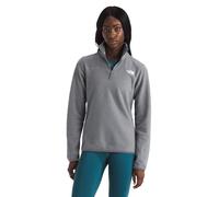 The North Face Damen Glacier Fleece 1/4 Zip Jacke, Tnf Mid Grey Heather, M