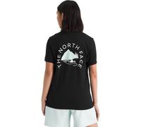 The North Face - Women's Monte Short Sleeve Graphic Tee - T-Shirt, Gr. XL, schwarz (Black)
