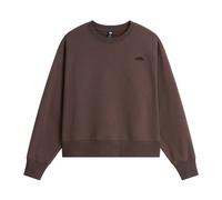 THE NORTH FACE Damen Pullover lg.Arm Da W TNF ESSENTIAL SIMPLE DOME BOXY OS CREW (NF0A8HBY) XS Braun