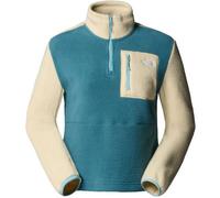 The North Face Damen Yumiori 1/4 Zip Sweatshirt, Space/Gravel/Blue Eclip, S