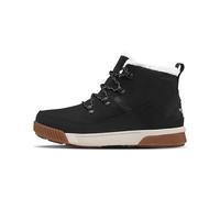 The North Face - Hochgeschnittene und gefütterte Schuhe - W Sierra Mid Lace Wp Tnf Black/Gardenia White für Damen aus Leder - Größe 6 US - schwarz schwarz 6 US