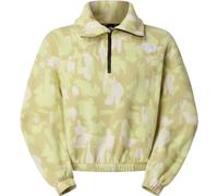 THE NORTH FACE Damen Sweatshirt W MOUNTAIN ATHLETICS FLEECE 1/4 ZIP-PRIN (NF0A8E30) XL Lemon Mist Painted Moun