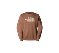 the north face drew peak sweatshirt braun herren
