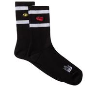 The North Face Everyday Crew TNF Icons Sock -2P tnf black (JK3) XS