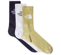 The North Face - Everyday Standard Crew Sock - 3-Pack - Multifunktionssocken, Gr. 34-37, beige (White/EndlessDusk)
