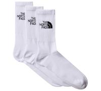 The North Face Unisex Everyday Standard Crew - 3P Socken, Tnf White, XS