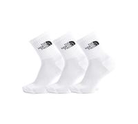 The North Face Unisex Everyday Standard Crew - 3P Socken, Tnf White, XS