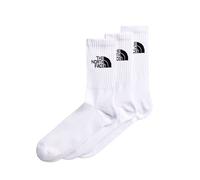 The North Face Unisex Everyday Standard Crew - 3P Socken, Tnf White, XS