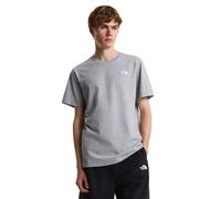 The North Face Herren T-Shirt Evolution Simple Dome SL NF0A8CZ2 Größe L Hellgrau