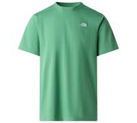 The North Face - Evolution Simple Dome Short Sleeve - T-Shirt, Gr. M, grün/türkis (DimmedAlgae)