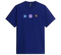The North Face - Explorer Badges RLX S/S Tee - T-Shirt, Gr. XL, blau (BoldBlue)