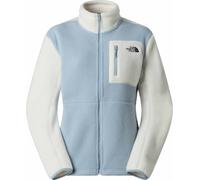 The North Face - Fleecejacke mit Reißverschluss aus recyceltem Polyester - für Damen - W Yumiori Full Zip Frost Grey White - W Yumiori Weiß S