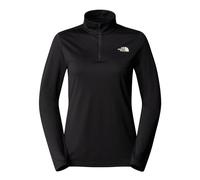 THE NORTH FACE NF0A8BRQJK3 W Flex 1/4 Zip Tee Slim T-Shirt Damen TNF Black Größe M