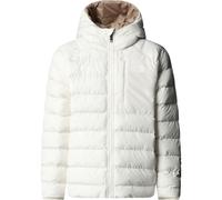 The North Face Girls Reversible Perrito Hooded Jacket white dune (QLI) S