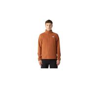 the north face glacier 1 4 zip fleece orange mann XL