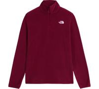 The North Face Glacier Fleece 1/4 Zip Damen Pullover rot Größe XS Trekking Widerstandsfähig