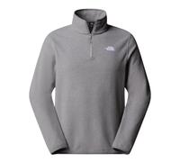 The North Face Glacier Fleece mit 1/4-langem RV Pullover Herren TNF Medium Grey Heather M