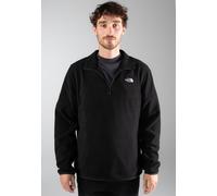 The North Face - Glacier Fleece 1/4 Zip TNF Black - Sweater - Schwarz - XXL - 100% Polyester,Vlies Schwarz XXL