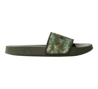 The North Face Herren Base Camp Slide III Sandale, Militärische Oliven-Tarnmuster-Aufdruck/TNF-Schwarz, 44 EU