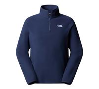Fleecepullover THE NORTH FACE "M GLACIER FLEECE 1/4 ZIP JACKET", Herren, Gr. 3XL, summit navy, Obermaterial: 100% Polyester, Sweatshirts (23523527-XXXL) summit navy