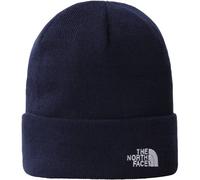 The North Face Norm Shallow Mütze dunkelblau/Logo weiß