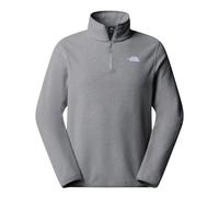 The North Face Glacier Fleece mit 1/4-langem RV Pullover Herren TNF Mid Grey He S