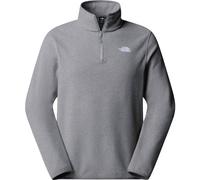 The North Face Glacier Fleece Quarter Zip Fleecejacke hellgrau - M