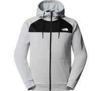 The North Face Herren Reaxion Fleece F/Z Hoodie Jacke, High Rise Grey Light He, M