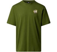 THE NORTH FACE Herren Shirt M CONNECTED RELAXED SS TEE -GRAPHIC (NF0A8EGW) XL WOODLAND GREEN