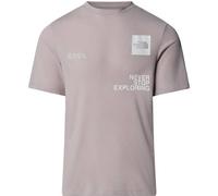 THE NORTH FACE NF0A8BQX1OA M Mountain Foundation Coordinates Tee T-Shirt Herren Moonstone Grey Größe XL