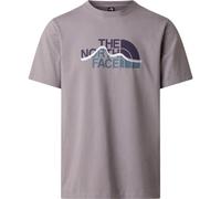 The North Face - Mountain Line Short Sleeve Tee - T-Shirt, Gr. M, grau (TranscendentGrey)