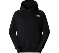 The North Face - Kapuzen-Sweatshirt aus Fleece, 80 % Baumwolle, 20 % recyceltes Polyester - Herren - M Raglan Box Nse Regular Hoodie TNF schwarz S