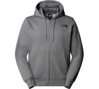 The North Face - Kapuzensweatshirt mit Rreißverschluss - M Simple Dome Full Zip Hoodie TNF Medium Grey Heather für Herren - Größe M - Grau Grau M