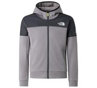 The North Face - Kid's Mountain Athletics Full Zip Hoodie - Sweat- & Trainingsjacke, Gr. 116 XS, grau (AnthraciteGrey/TranscendentGrey)