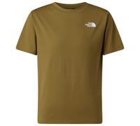The North Face - Kid's Teen New 24/7 S/S Tee - Funktionsshirt, Gr. 134-140 M, braun (Cedar)